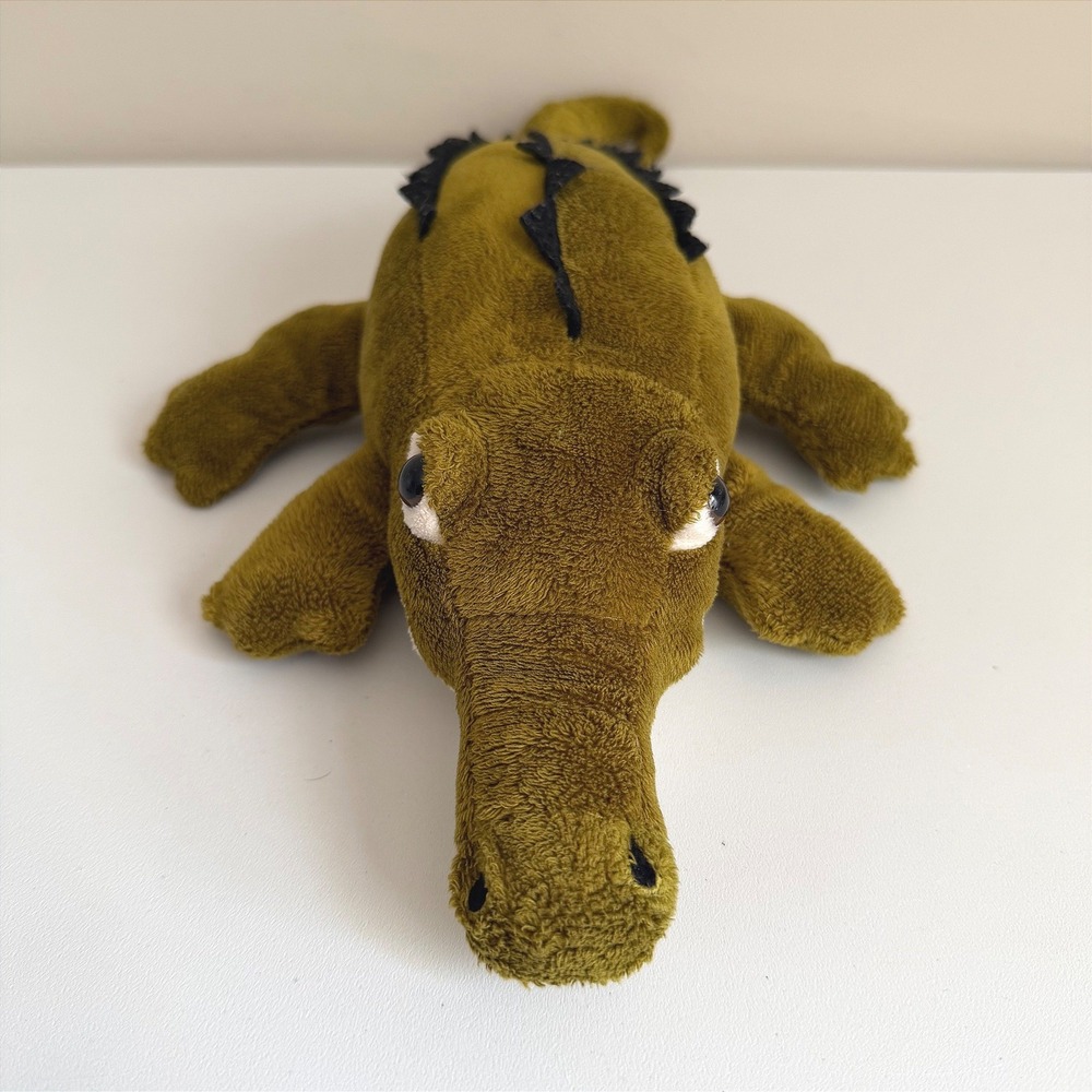 VTG Marony Design Australian Made Crocodile Plush Green Stuffed Animal 16"